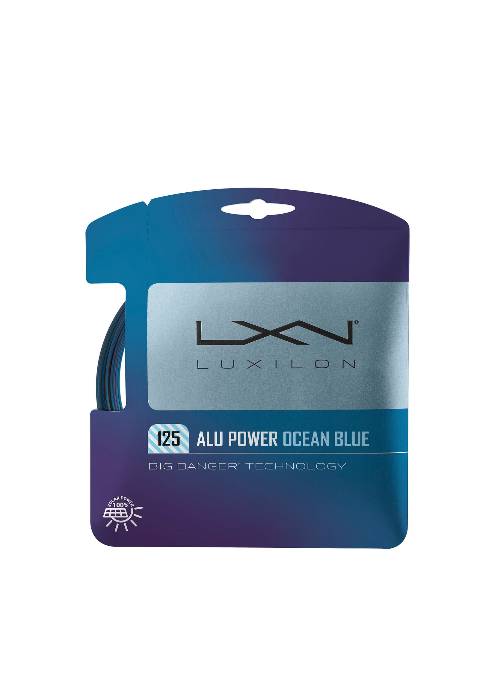 Luxilon Luxilon Alu Power Corda de Tênis Azul Oceano 125/17