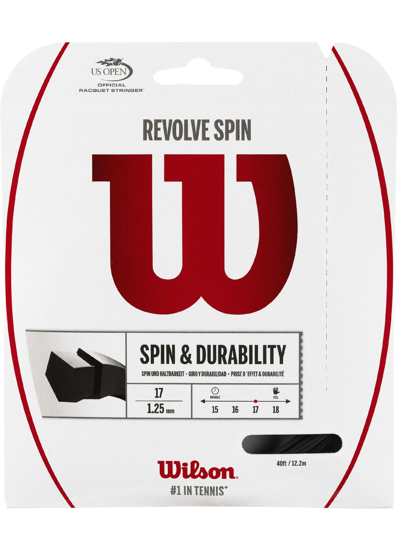 Wilson Wilson Revolve Spin Tennis String