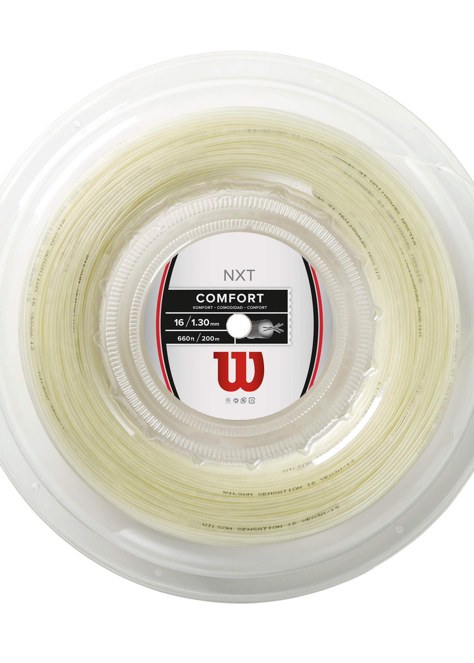 Wilson Wilson NXT 200m Tennis String Reel Natural 130/16