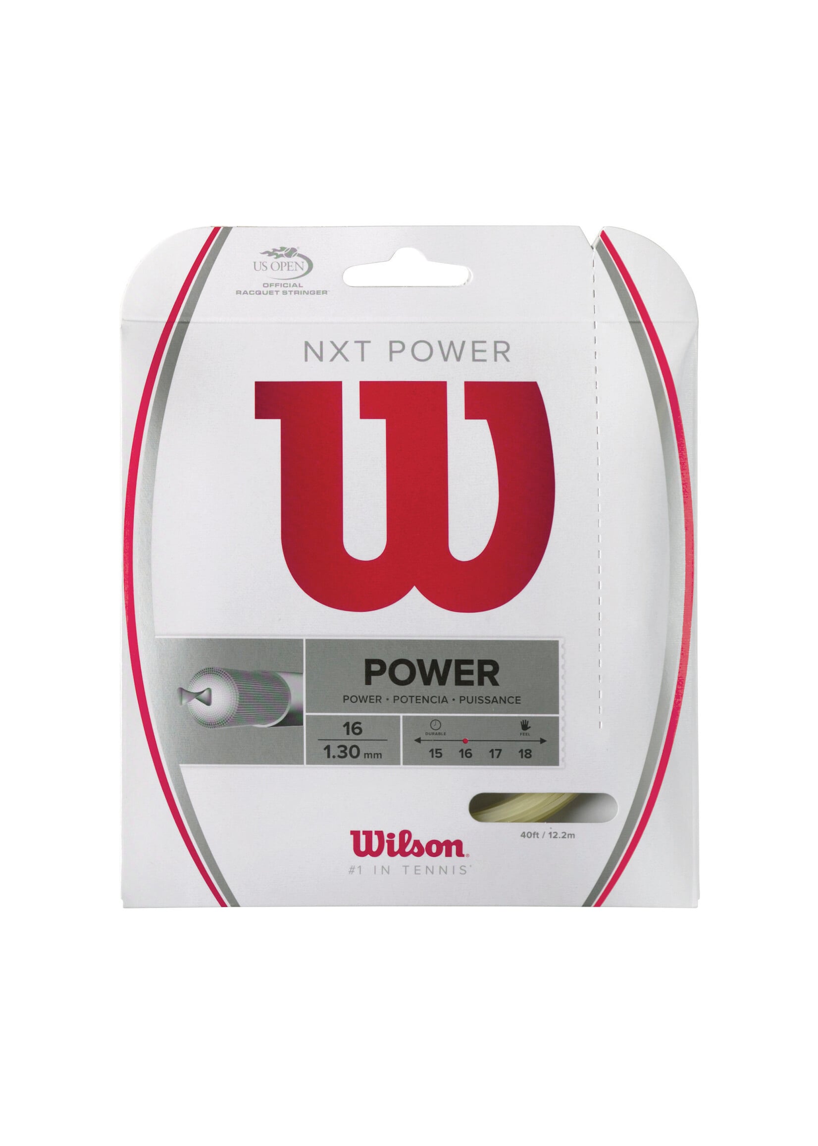 Wilson Wilson NXT Power Cuerda de Tenis 130/16