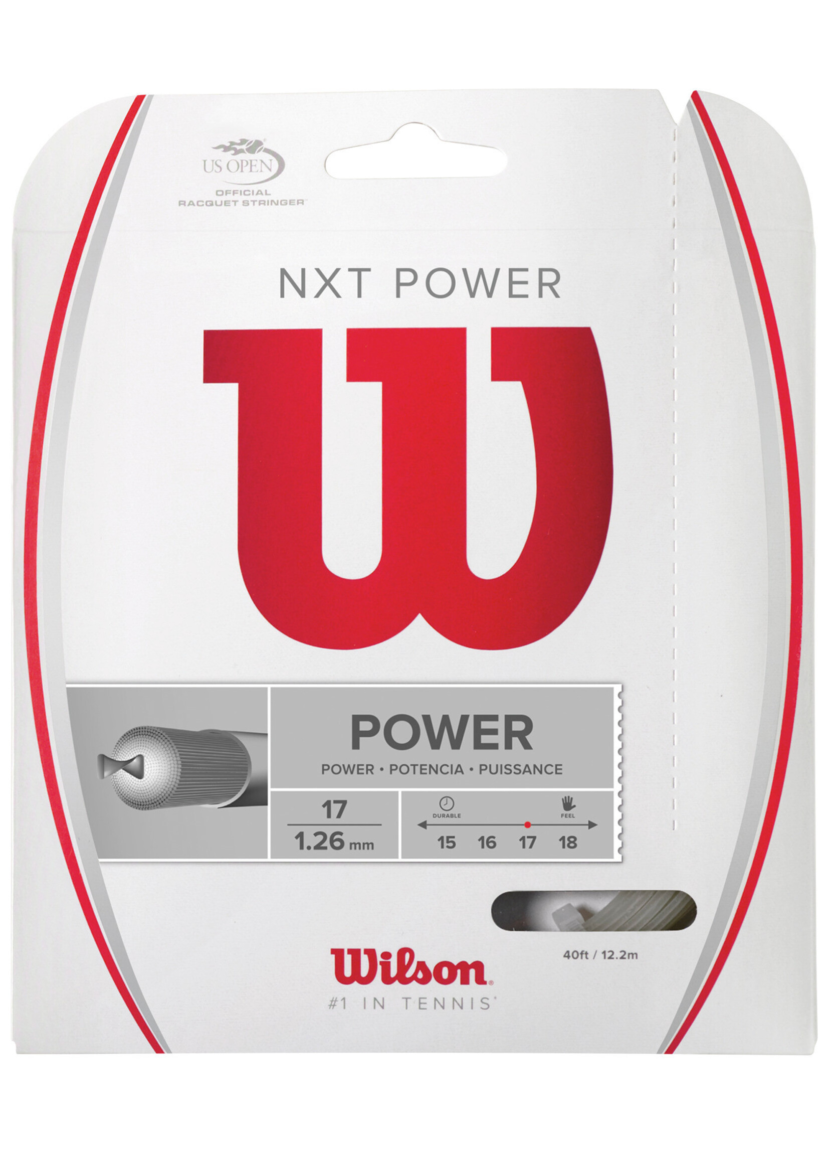 Wilson Wilson NXT Power Tennis String 125/17