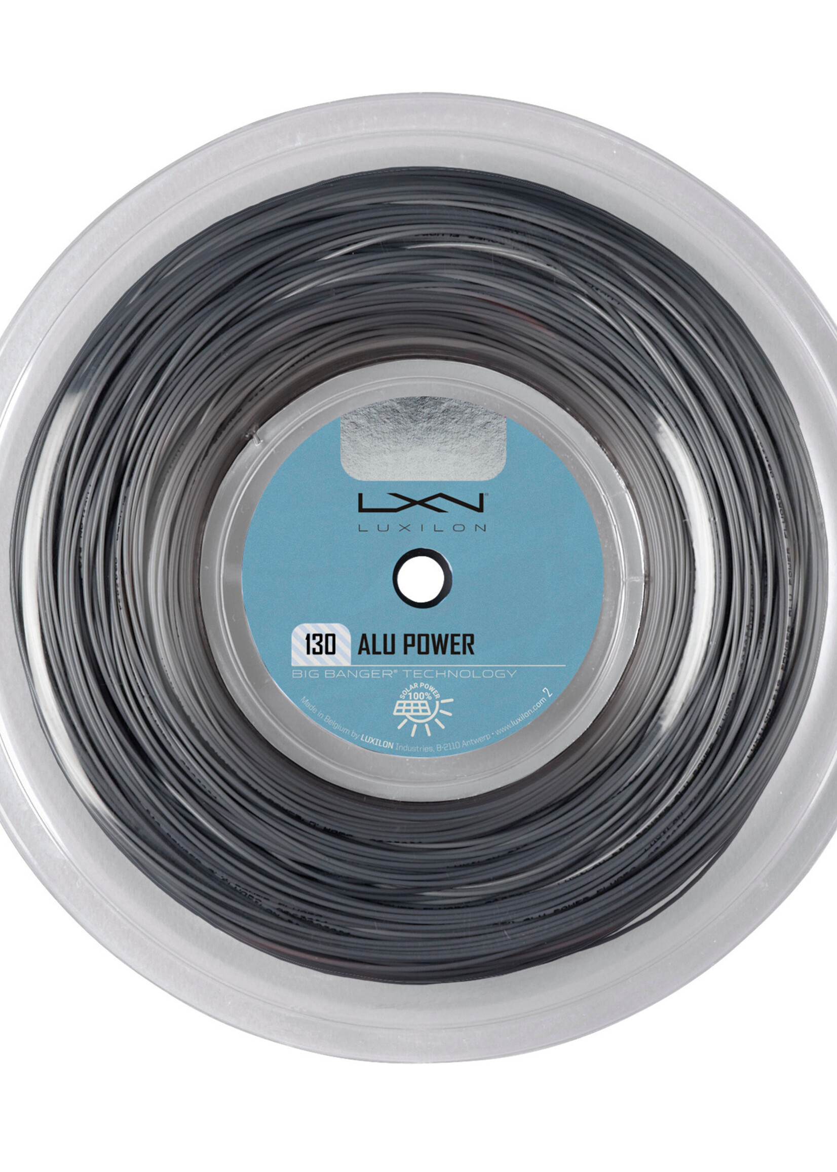 Luxilon Luxilon Alu Power 200m/660ft Tennis String Silver Reel 130/16