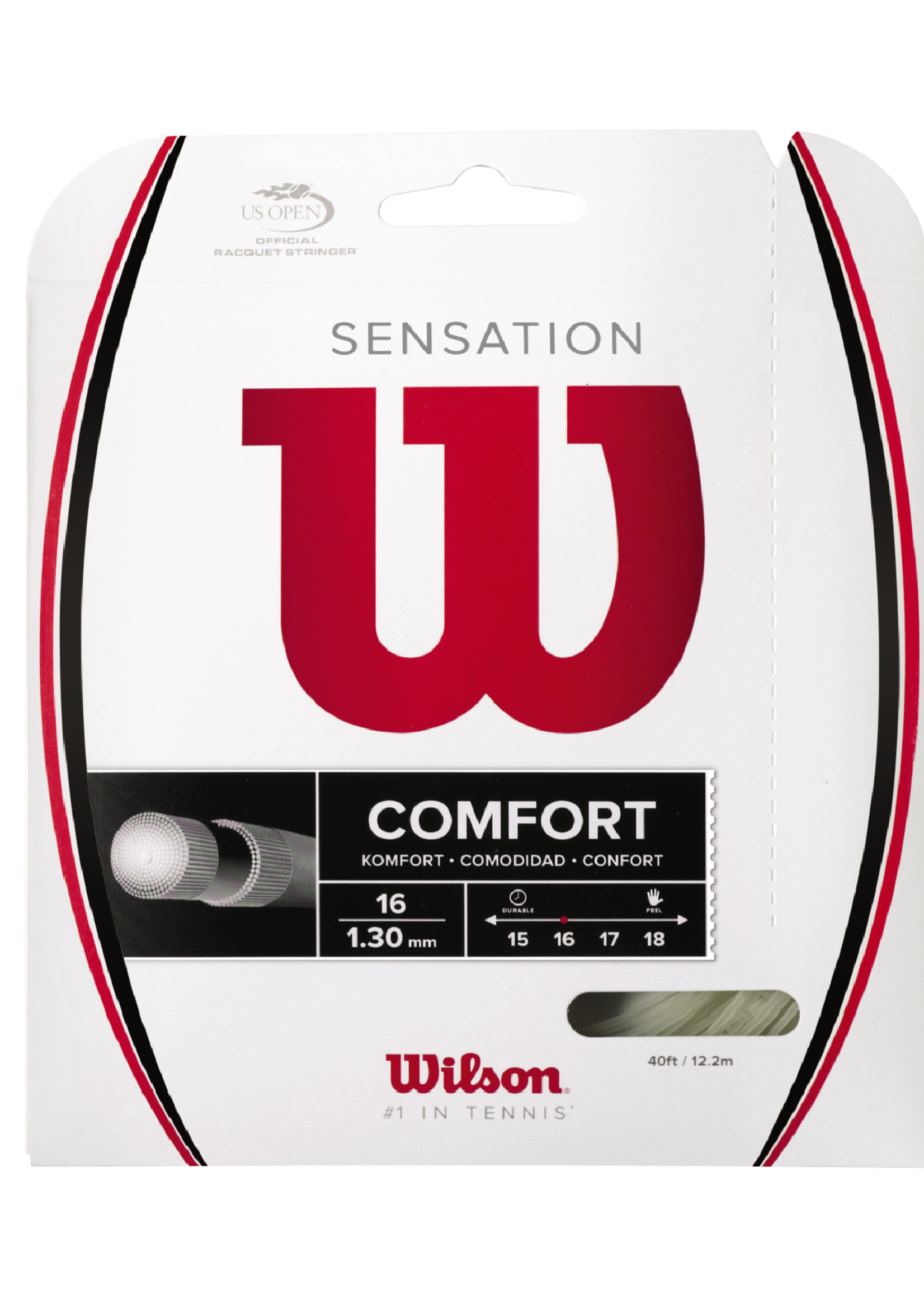 Wilson Wilson Sensation Tennis String Natural 130/16