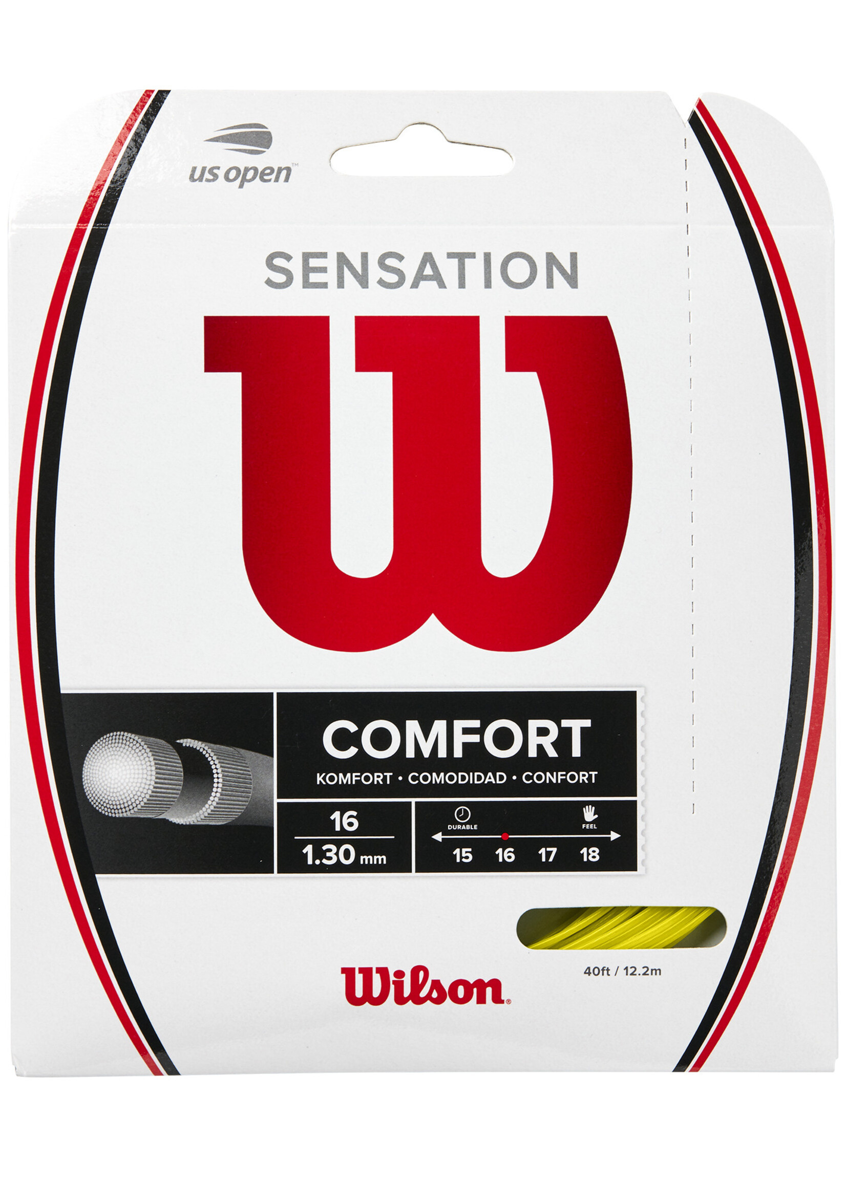 Wilson Wilson Sensation Tennis String Yellow 130/16
