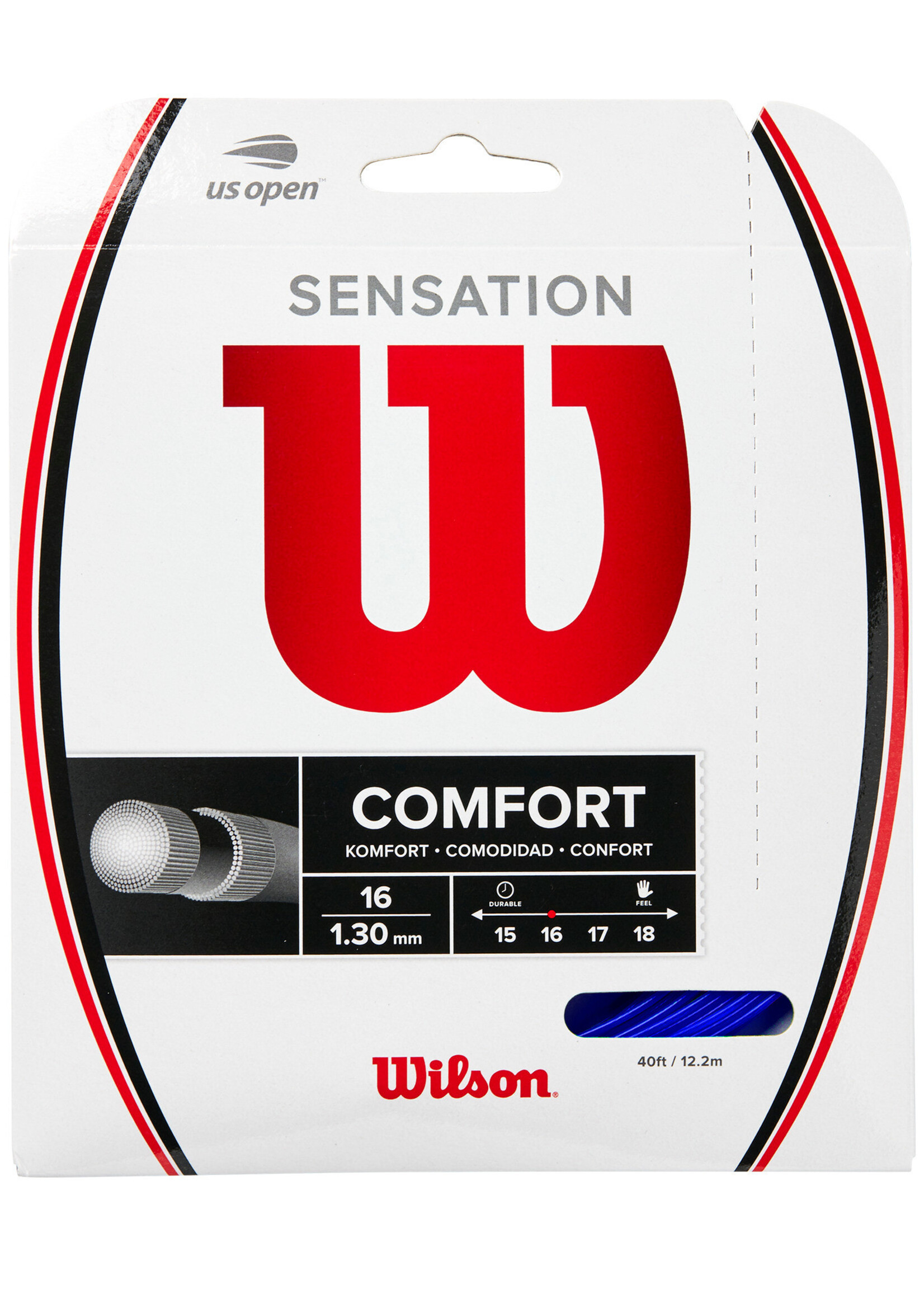 Wilson Wilson Sensation Tennis String Blue 130/16