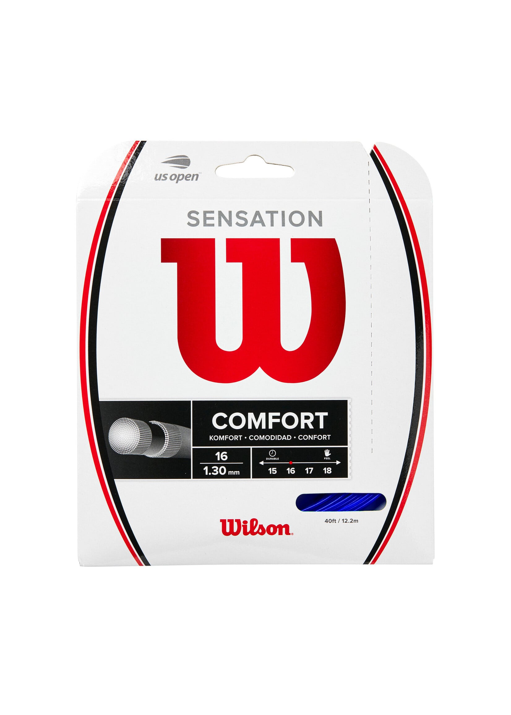 Wilson Wilson Sensation Tennis String Blue 130/16