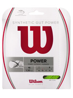 Wilson Wilson Synthetic Gut Power Tennis String Lime 130/16