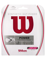 Wilson Wilson Synthetic Gut Power Tennis String Pink 130/16