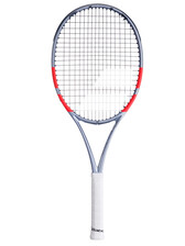 Babolat Pure Strike 100 Ｇ2 Babolat Pure Strike 100 Tennis Racquet Carbon Grey/Fluo Strike