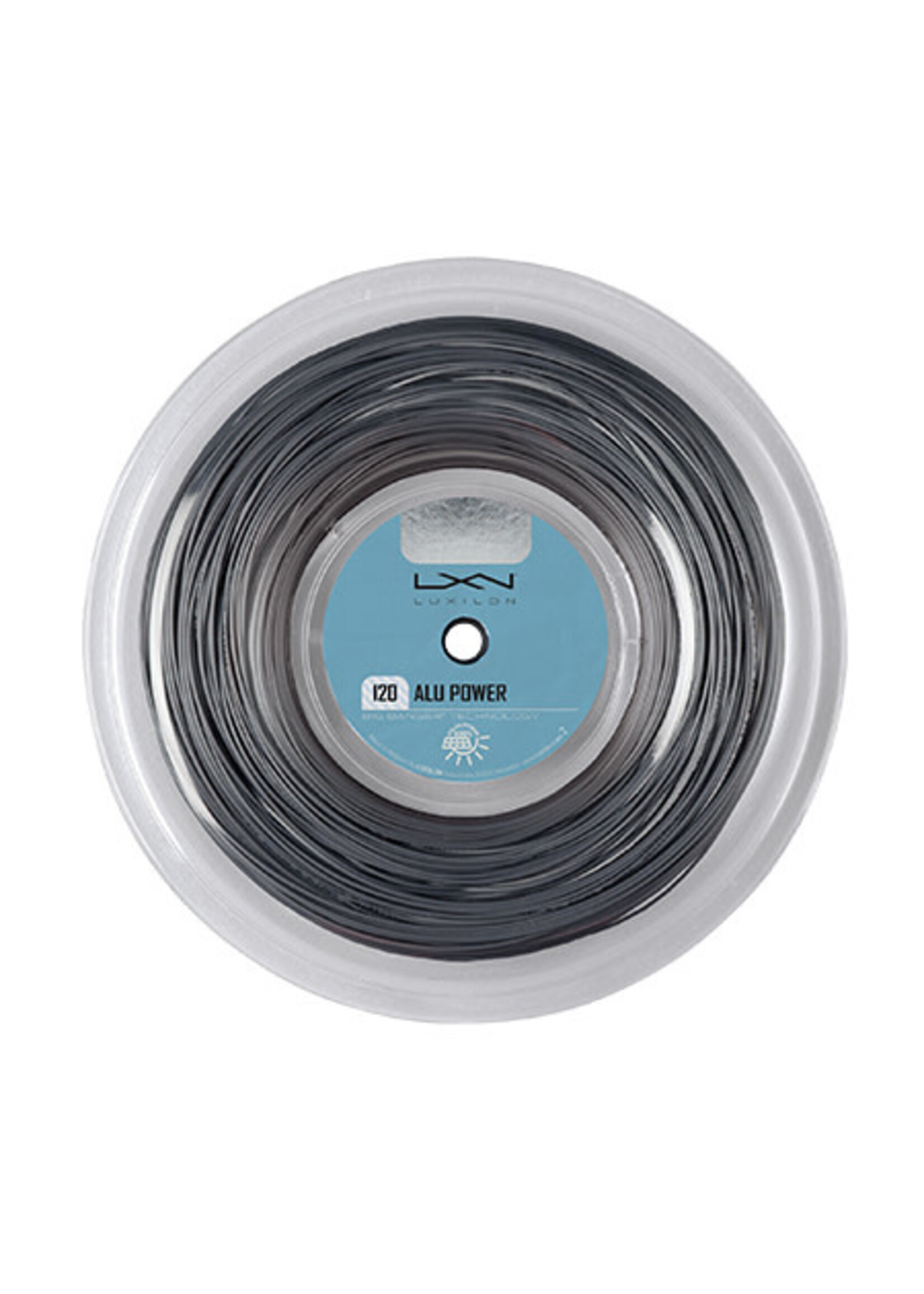 Luxilon Luxilon Alu Power Rolo de Corda de Tênis Prata 120/18