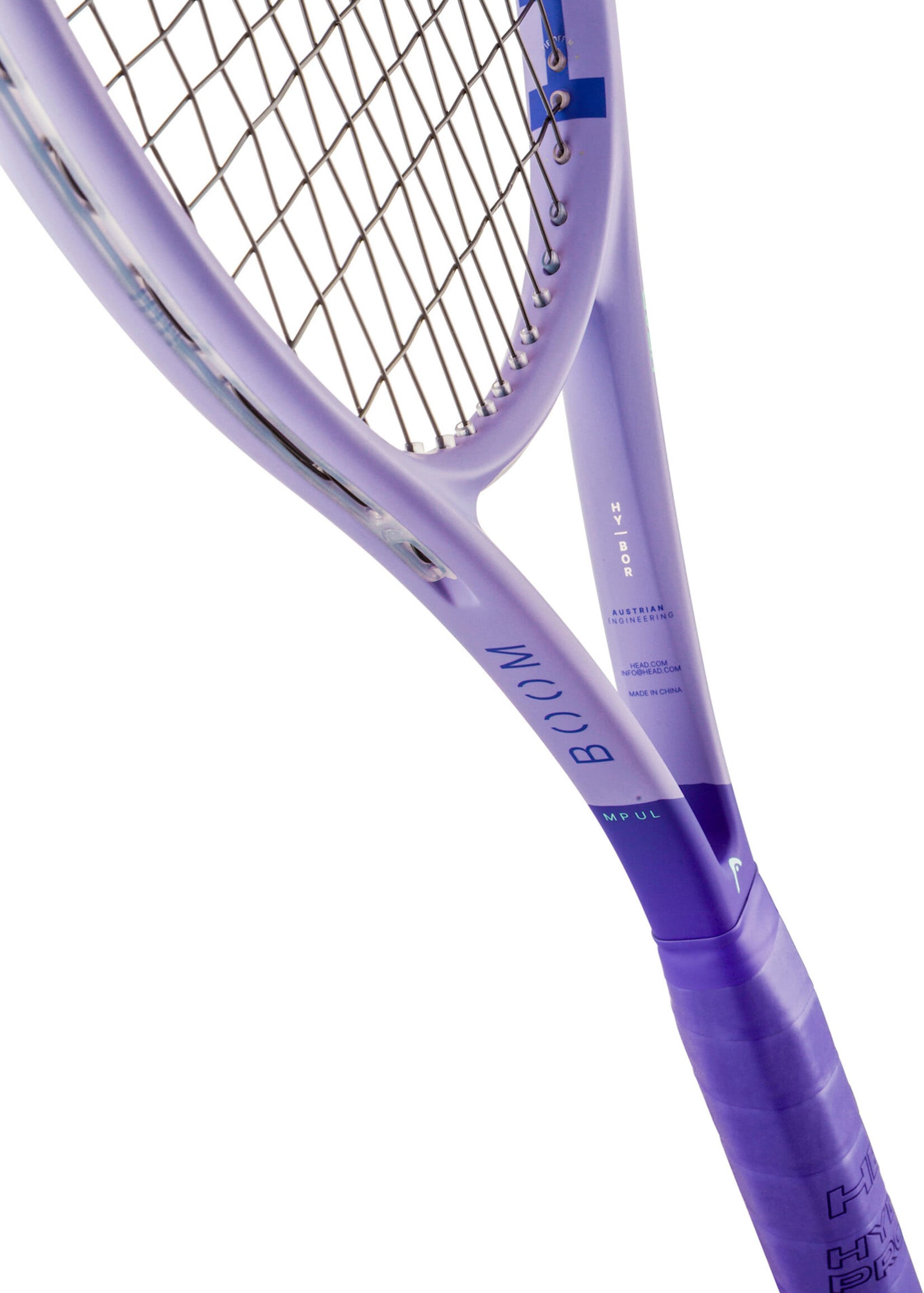Head Head Boom MPUL Purple 2026 Purple Unstrung Tennis Racquet