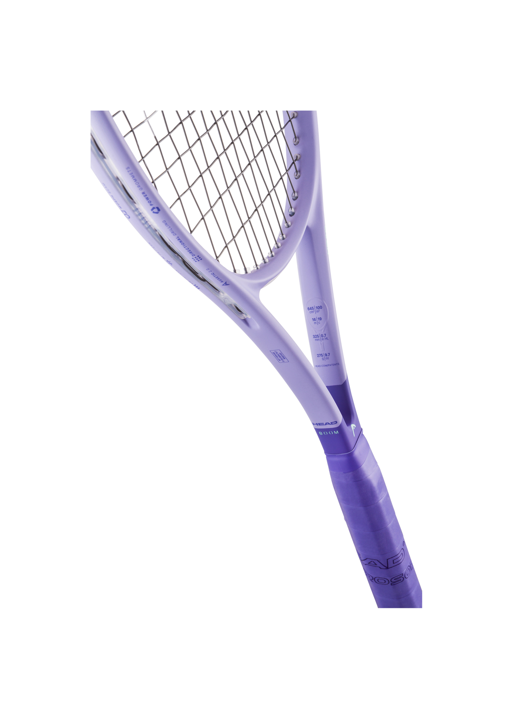 Head Head Boom MP L Purple 2026 Purple Unstrung Tennis Racquet