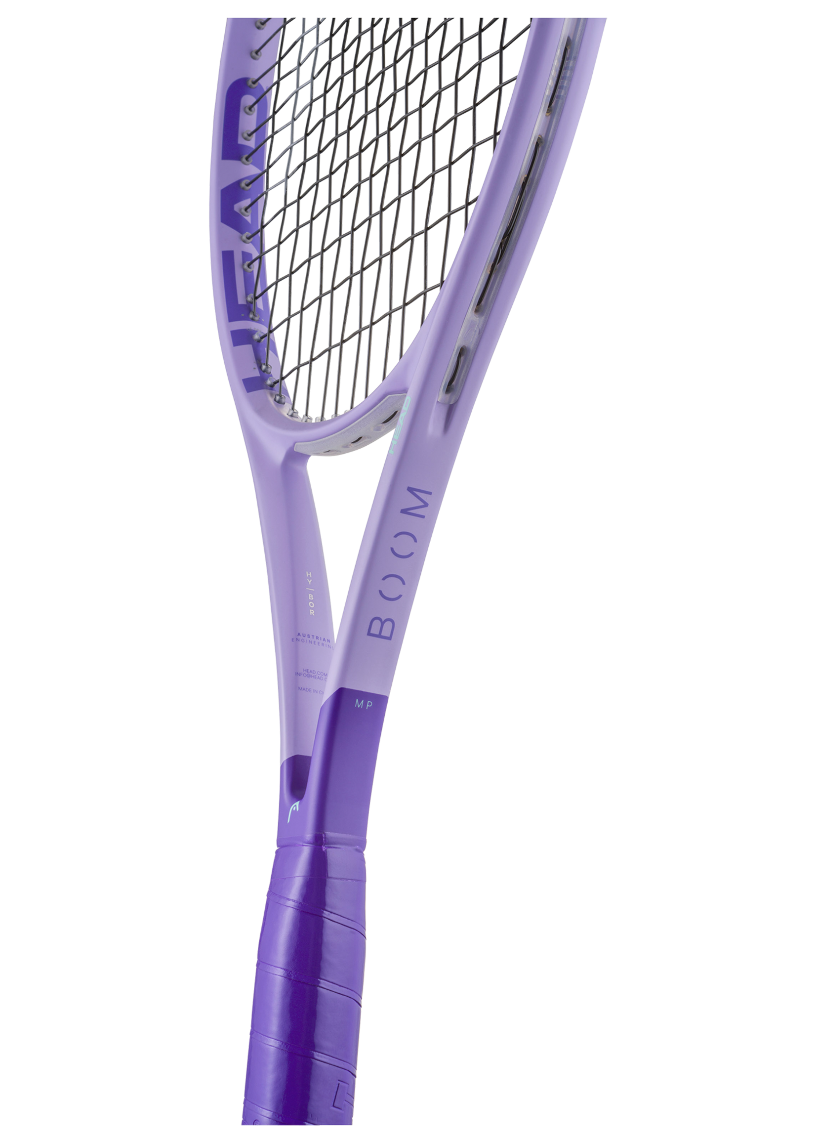 Head Head Boom MP Purple 2026 Purple Unstrung Tennis Racquet