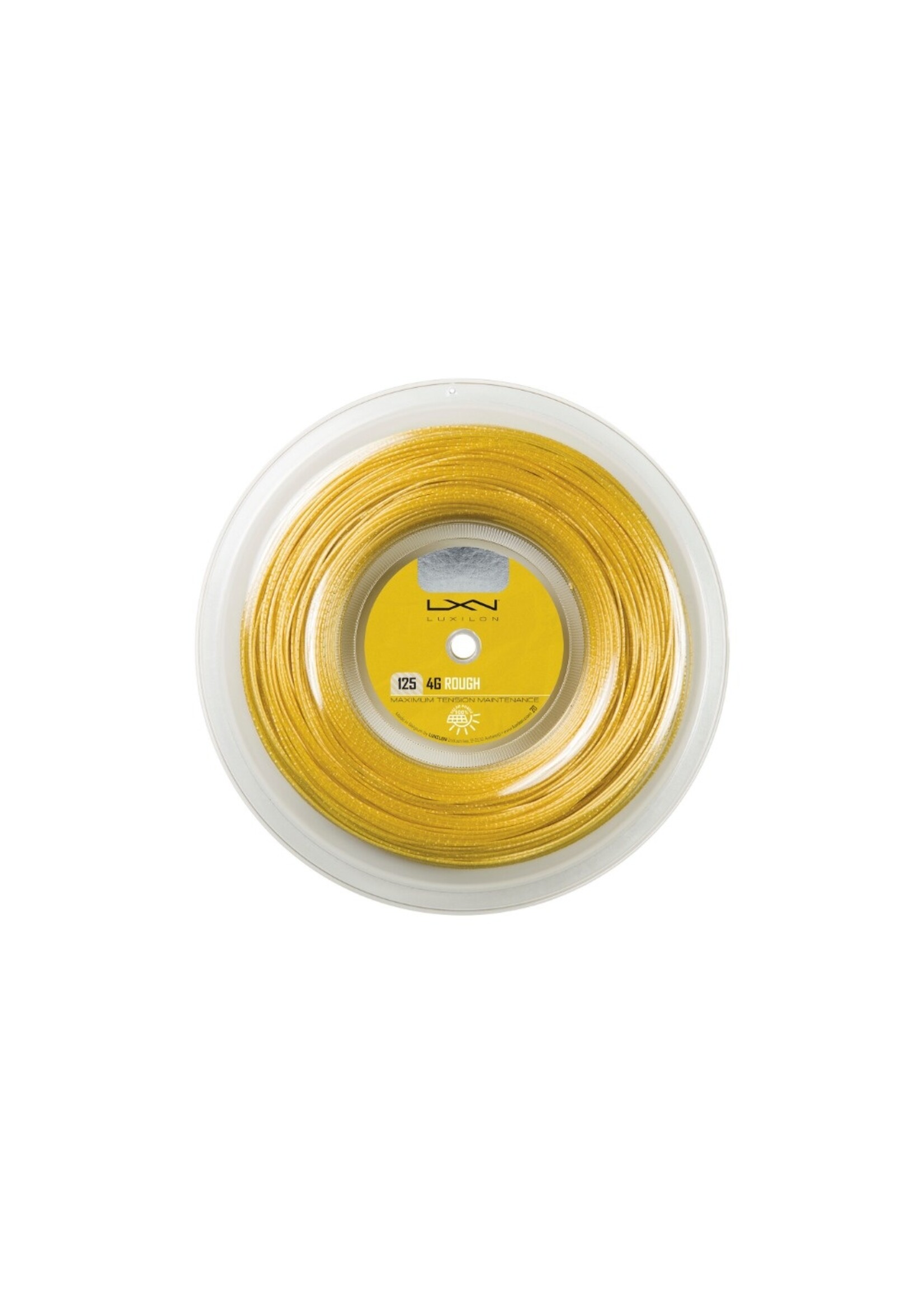 Luxilon Luxilon 4G Rough Rolo de Corda de Tênis 125/17