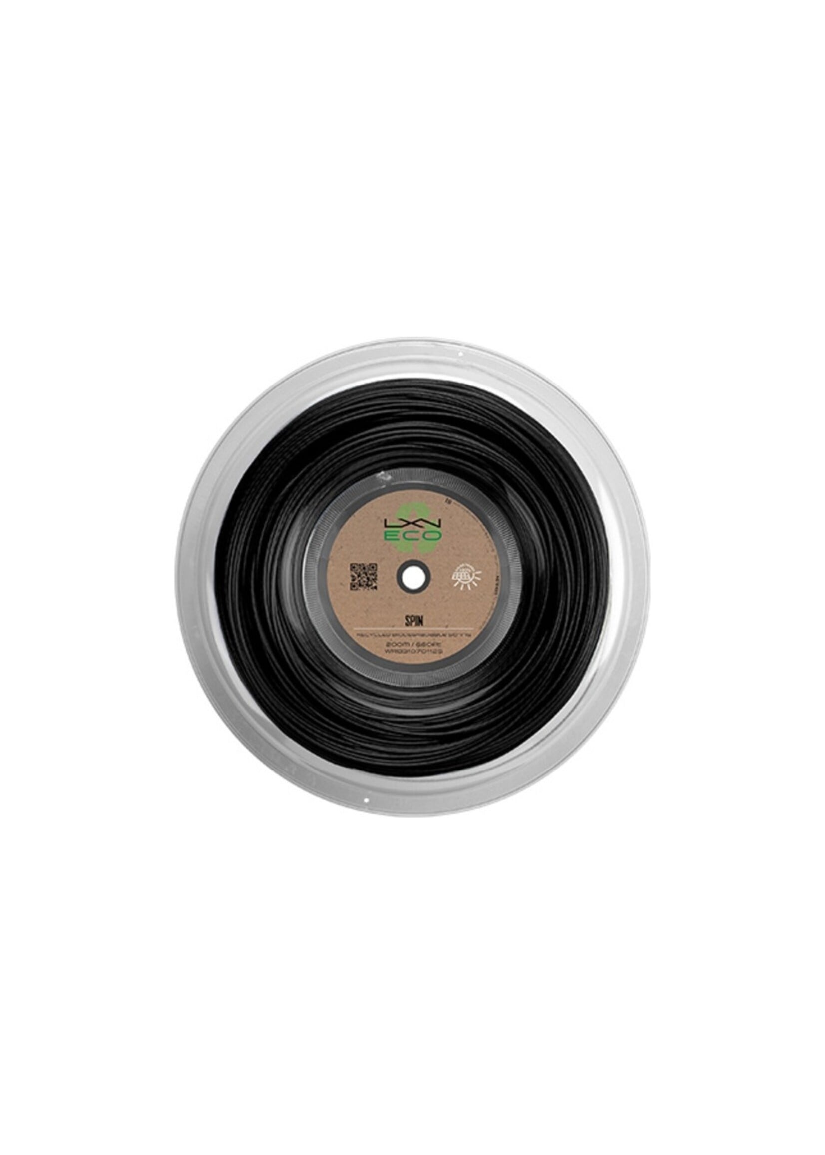 Luxilon Luxilon Eco Spin Rolo de Corda de Tênis Preto 125/17
