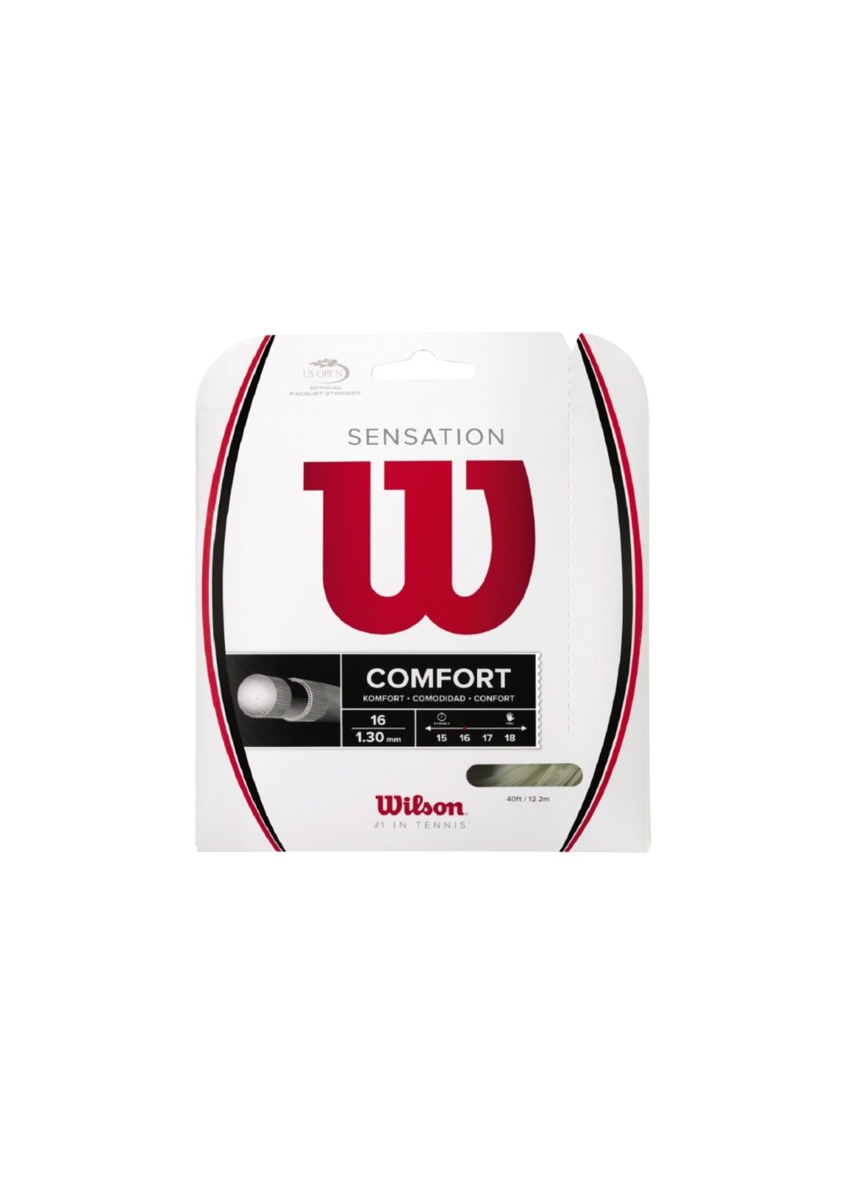 Wilson Wilson Sensation Corda de Tênis Natural 130/16