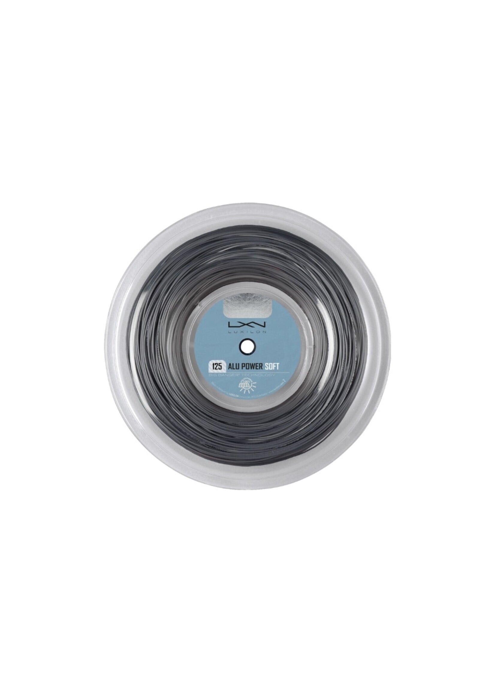 Luxilon Luxilon Alu Power Soft Rollo de Cuerda de Tenis 125/17