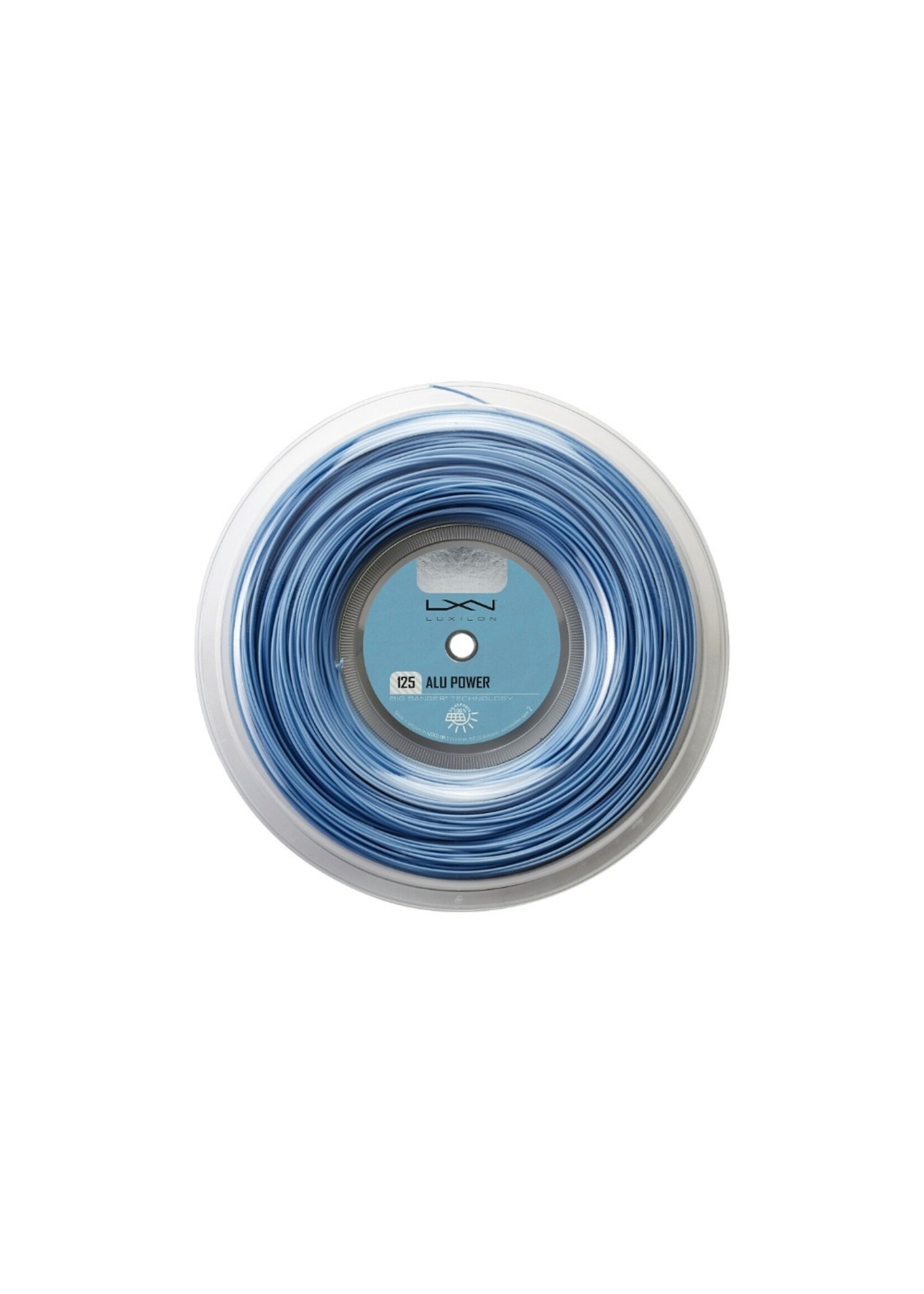 Luxilon Luxilon Alu Power Tennis String Reel Ice Blue 125/17