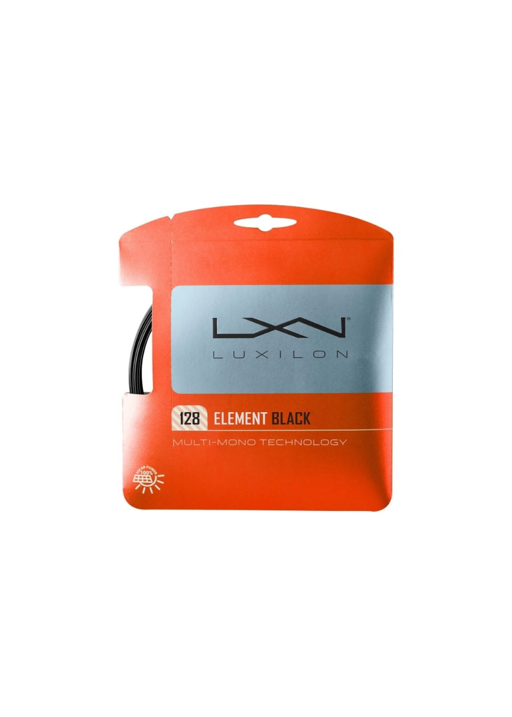 Wilson Luxilon Element Corda de Tênis Preto 128