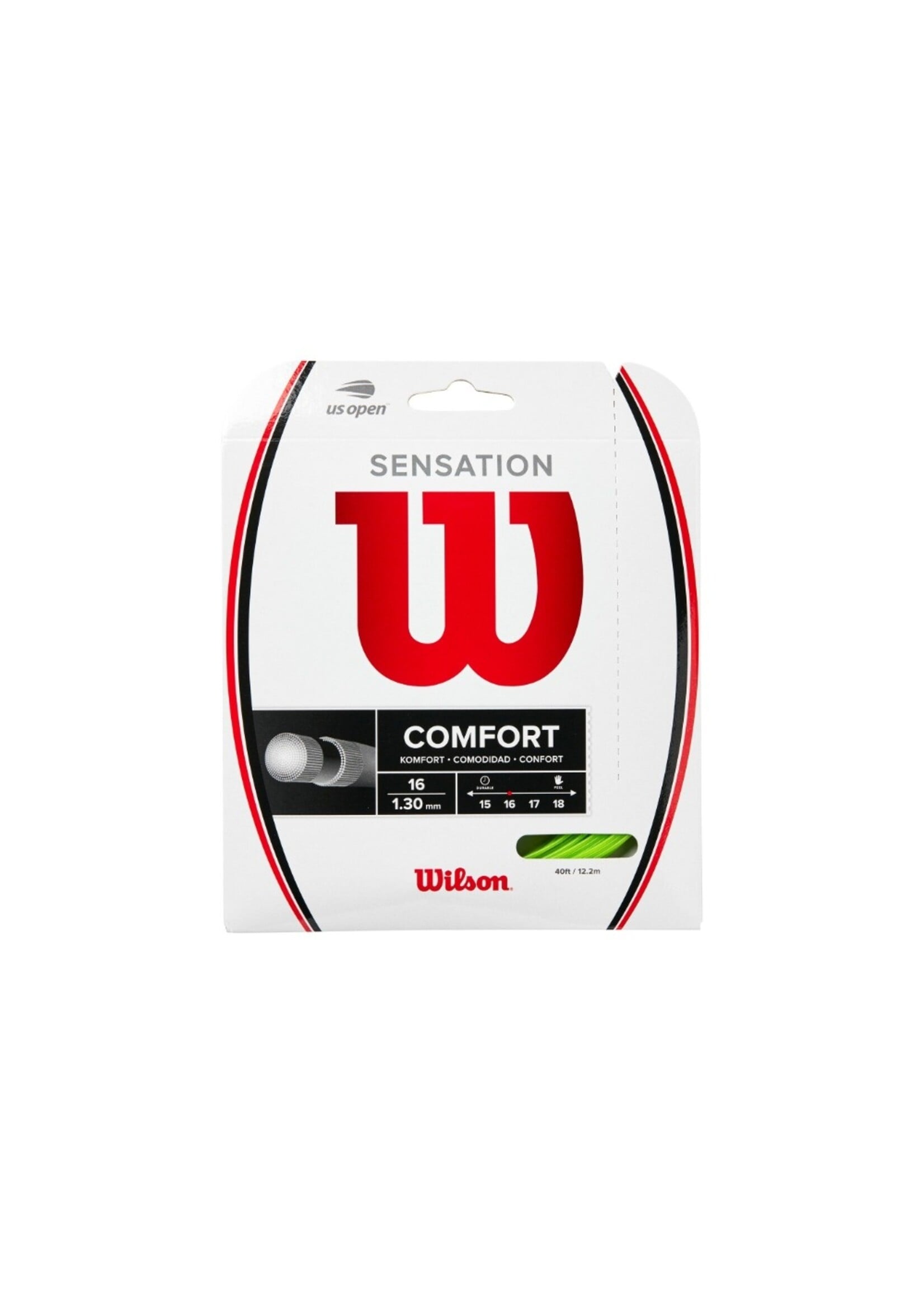Wilson Wilson Sensation Tennis String Neon Green 130/16