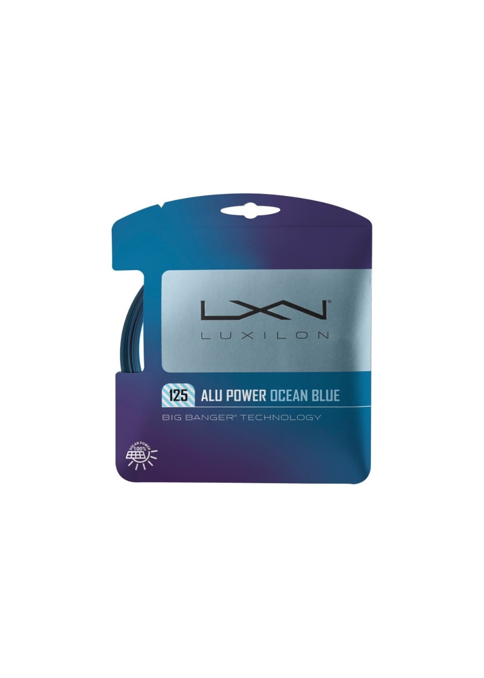 Luxilon Luxilon Alu Power Corda de Tênis Azul Oceano 125/17
