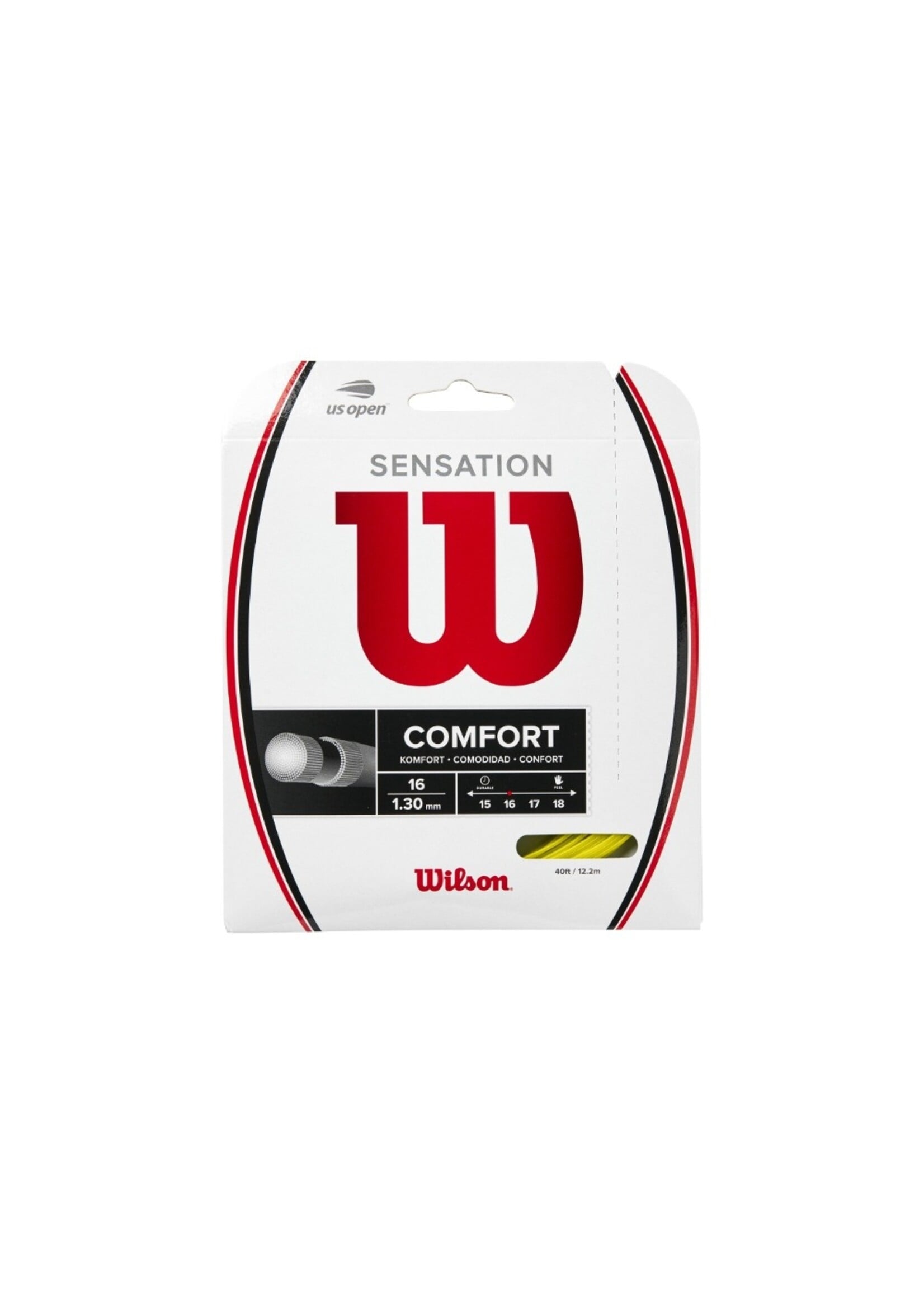 Wilson Wilson Sensation Tennis String Yellow 130/16