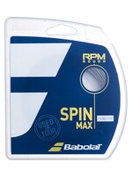 Babolat Babolat RPM Rough Spin Max Cuerda de Tenis Gris Oscuro 130/16