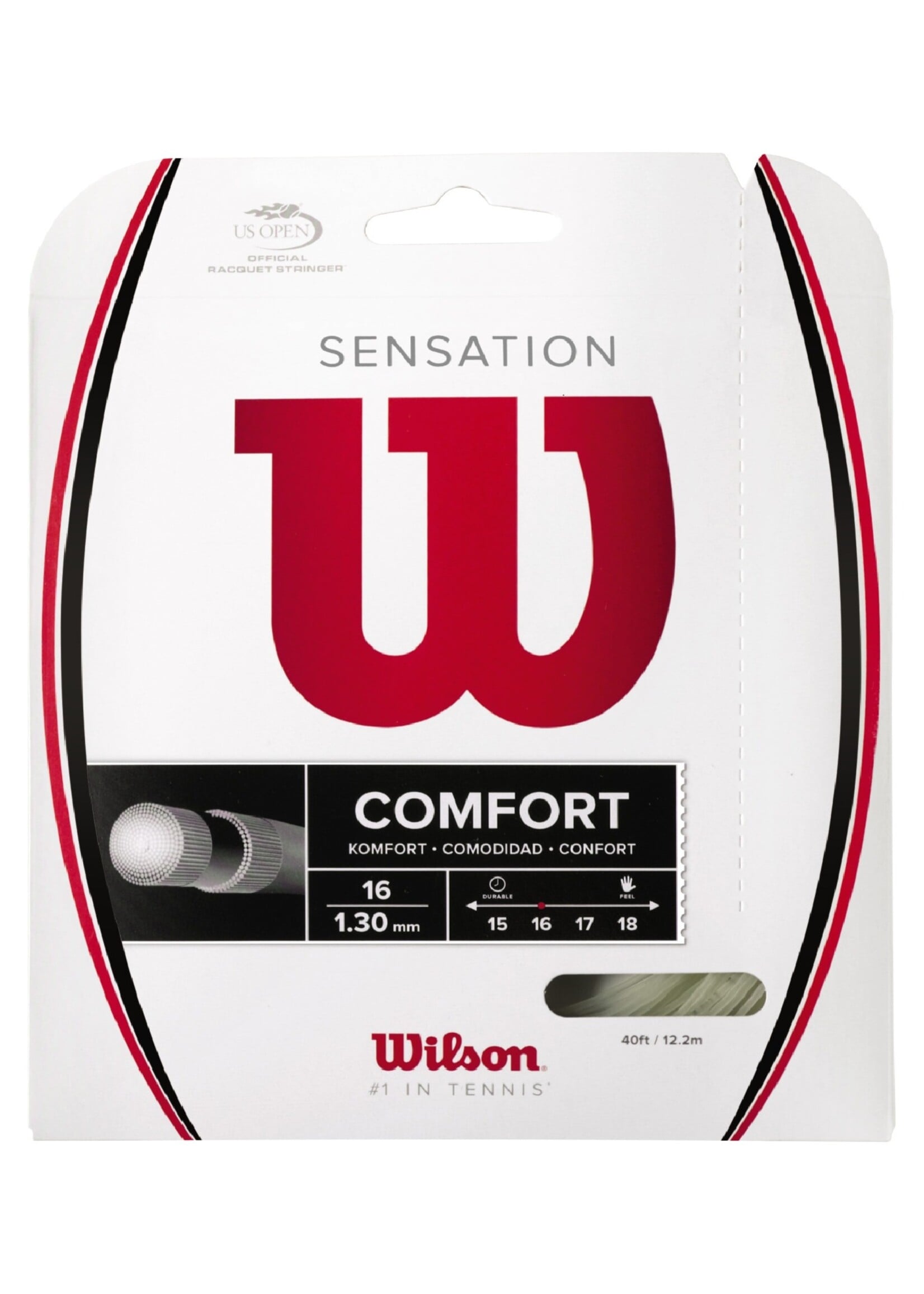 Wilson Wilson Sensation Tennis String Natural 130/16
