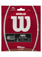 Wilson Wilson Natural Gut Corda de Tênis 125/17