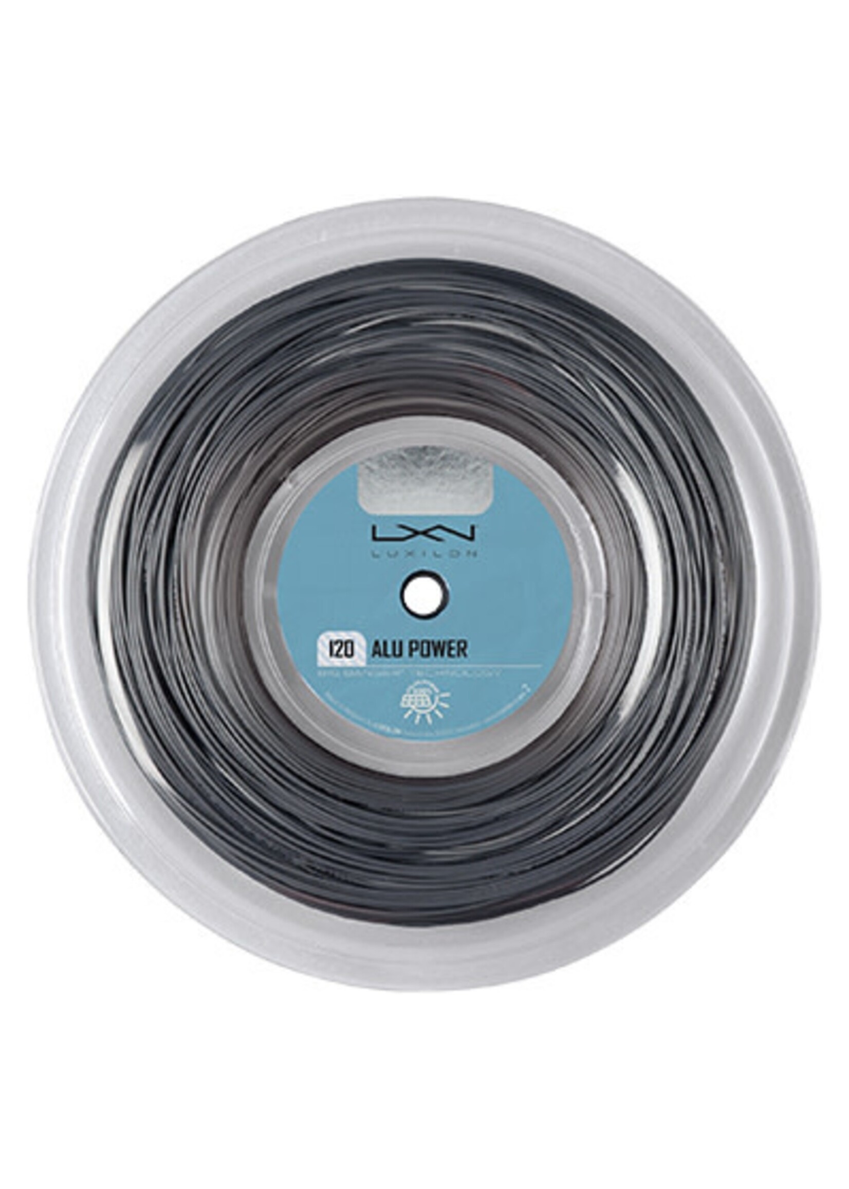 Luxilon Luxilon Alu Power Rolo de Corda de Tênis Prata 120/18