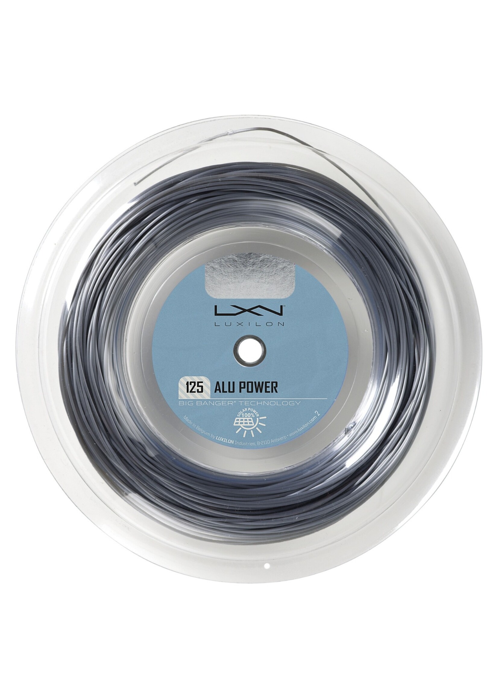 Luxilon Luxilon Alu Power Tennis String Reel 100m/330ft Silver 125/17