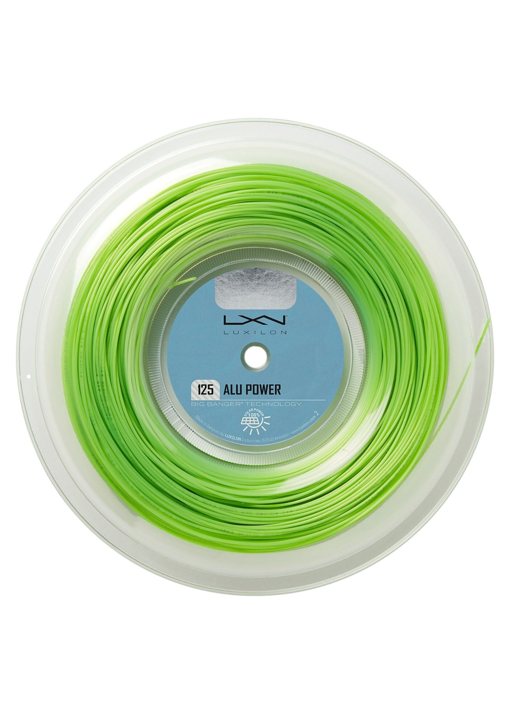 Luxilon Luxilon Alu Power Tennis String Reel Limegreen 125