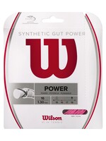Wilson Wilson Synthetic Gut Power Corda de Tênis Rosa 130/16