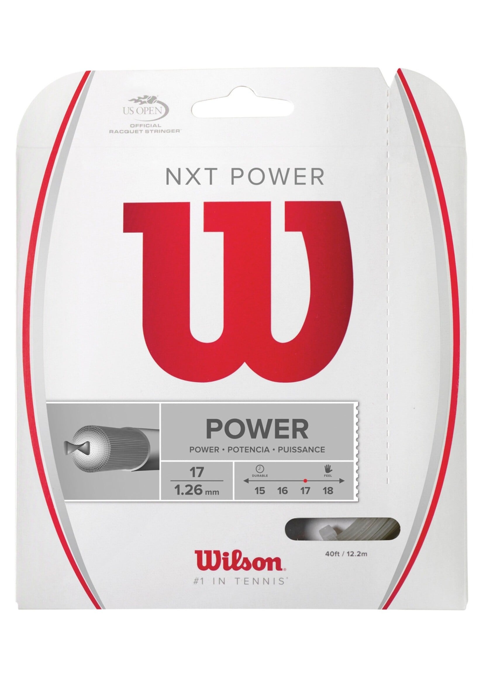 Wilson Wilson NXT Power Tennis String 125/17