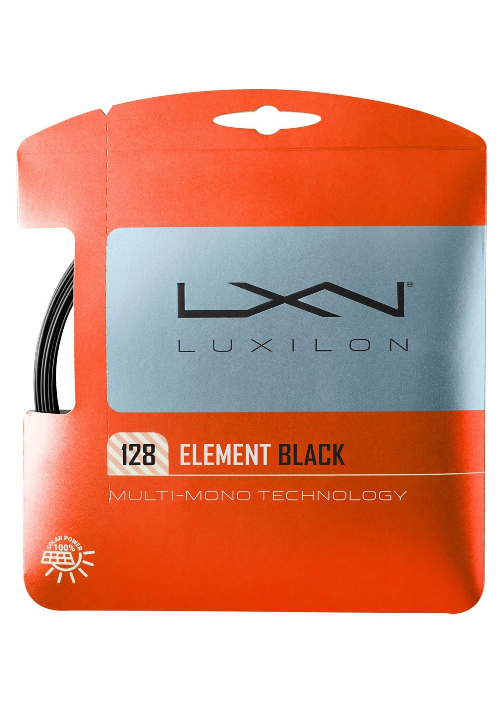 Wilson Luxilon Element Cuerda de Tenis Negro 128