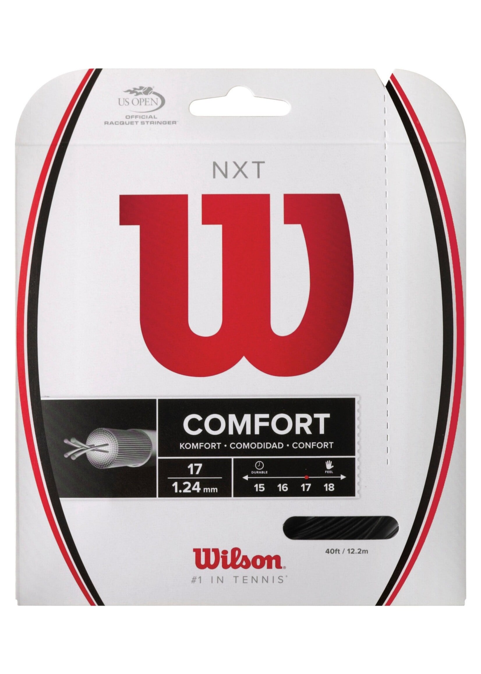 Wilson Wilson NXT Tennis String Black 125/17