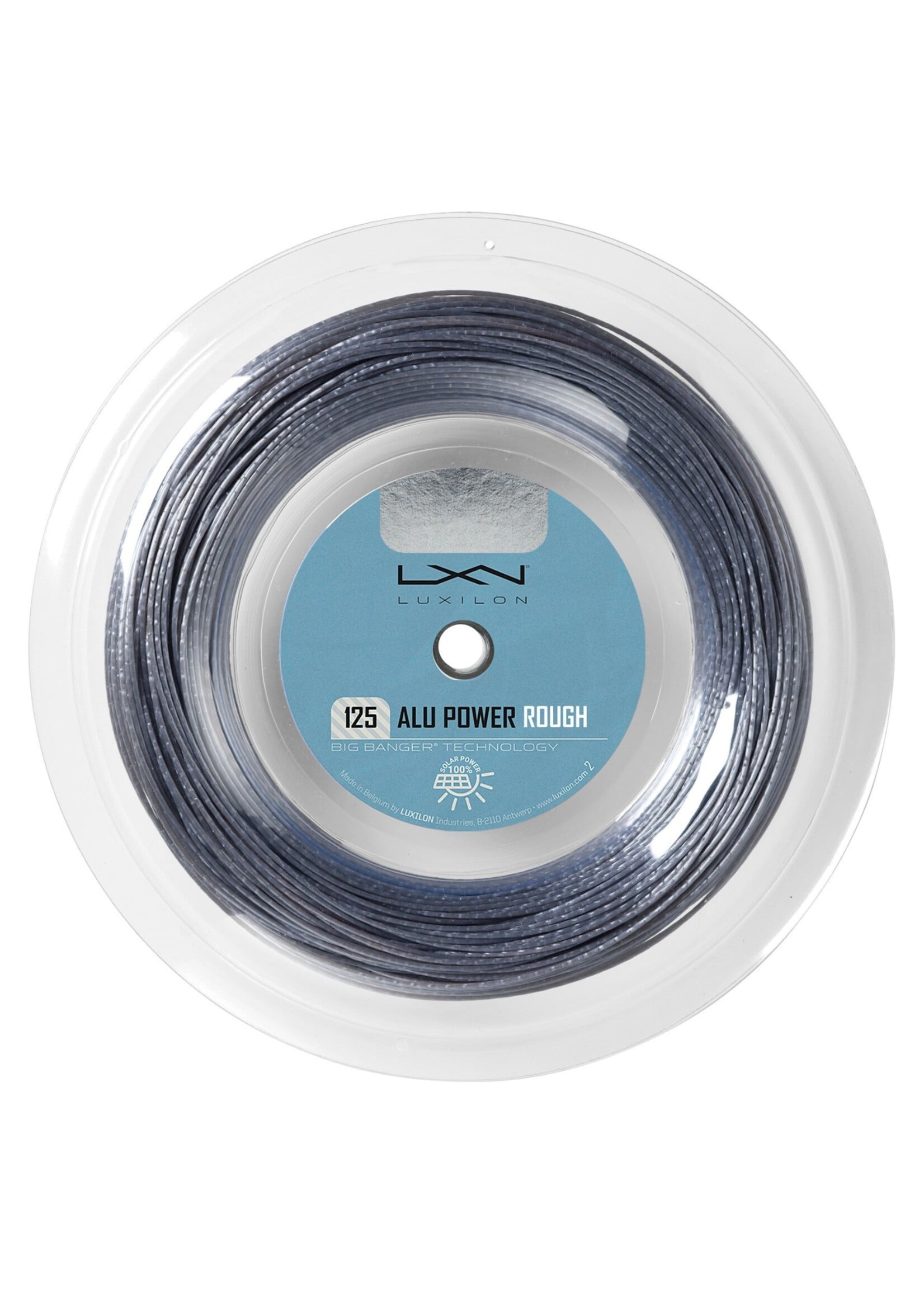 Luxilon Luxilon Alu Power Rough Tennis String Reel 100m/330ft Silver 125/17