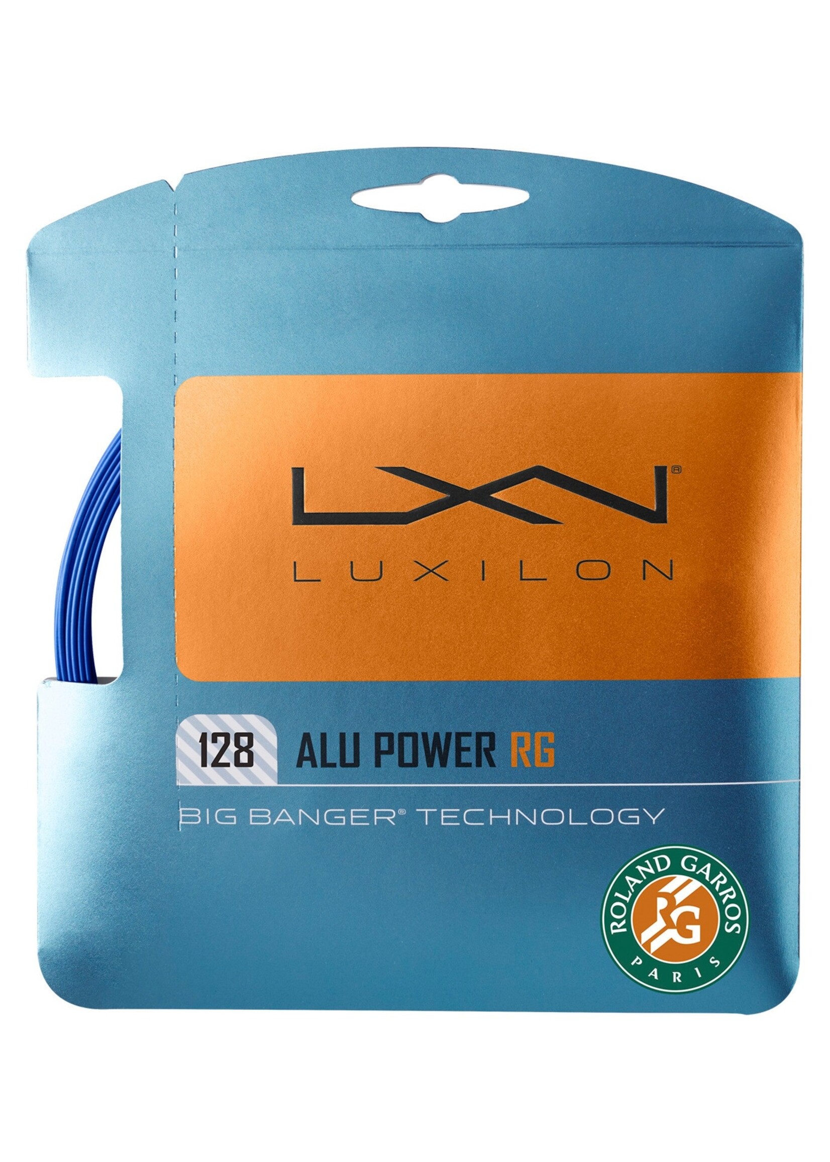 Luxilon Luxilon Alu Power Roland Garros Tennis String Blue 128