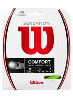 Wilson Wilson Sensation Cuerda de Tenis Verde Neón 130/16