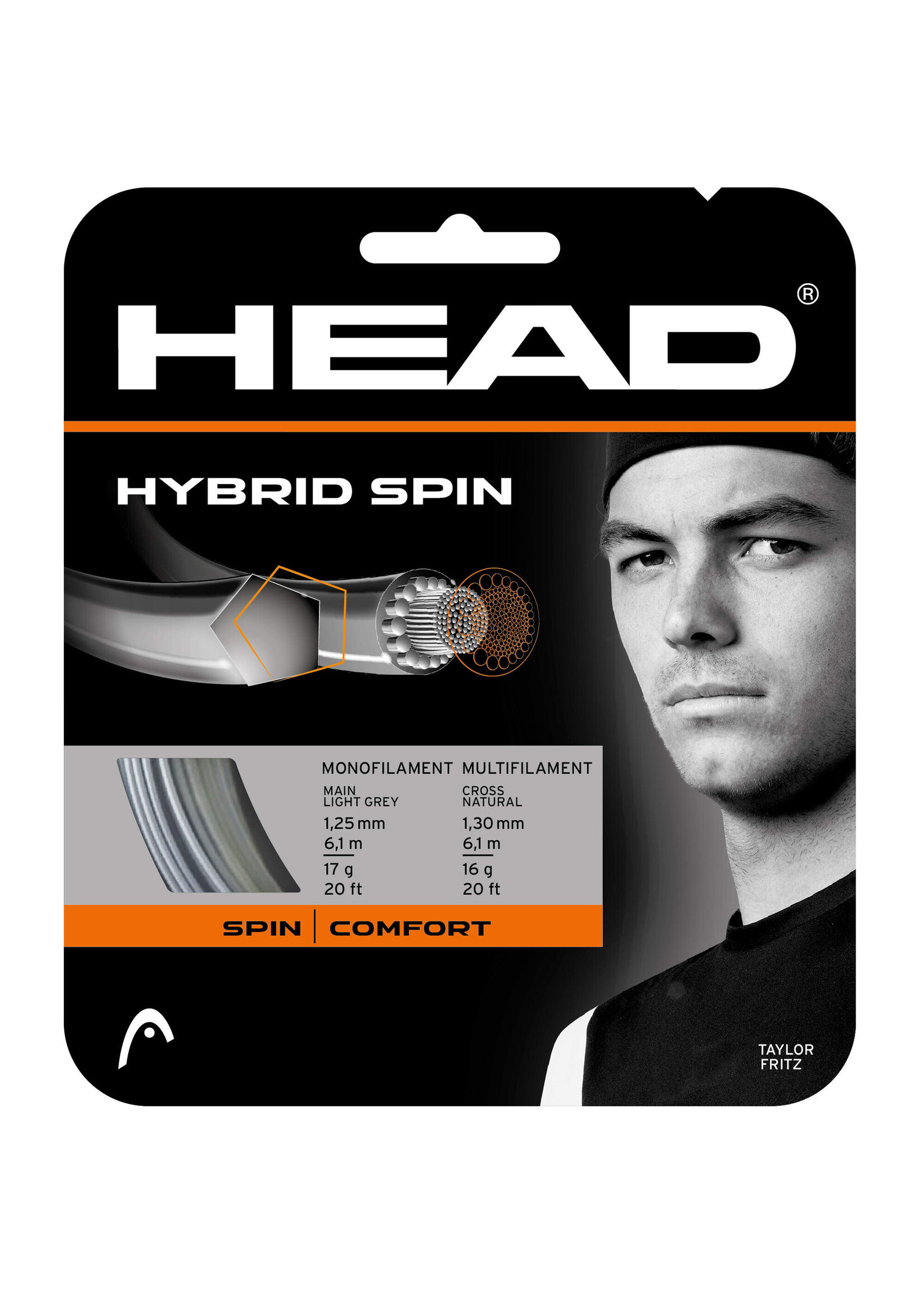 Head Head Hybrid Spin Tennis String