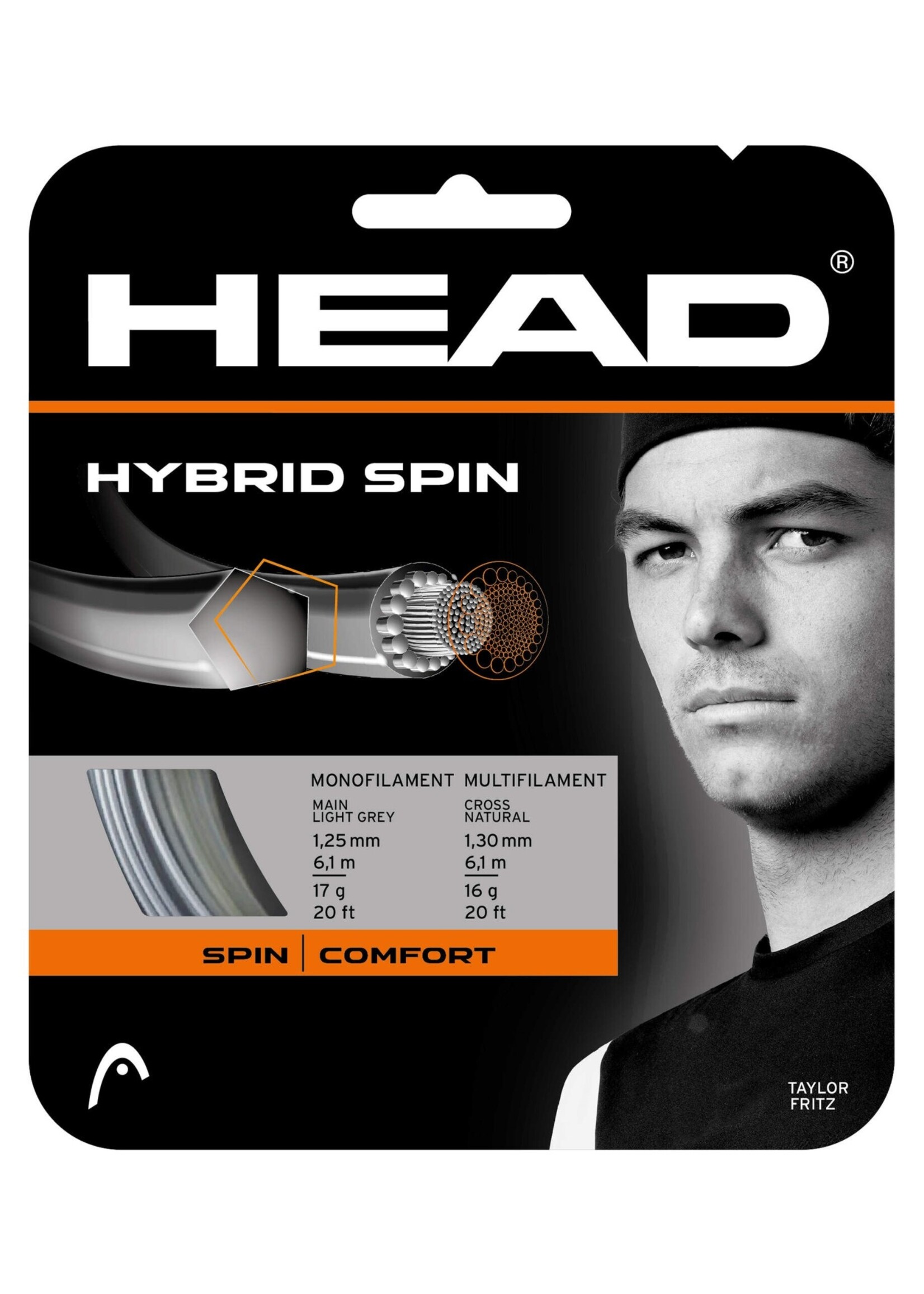 Head Head Hybrid Spin Tennis String