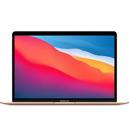 APPLE GOLD 13-INCH MACBOOK AIR: APPLE M1 CHIP W 8-CORE CPU, 7-CORE GPU, & 16-CORE NEURAL ENGINE, 8GB UNIFIED MEMORY, 256GB SSD STORAGE, RETINA DISPLAY W TRUE TONE, MAGIC KEYBOARD, TOUCH ID, FORCE TOUCH TRACKPAD, TWO THUNDERBOLT/USB 4 PORTS (MGND3LL/A)