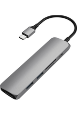 SATECHI SATECHI USB TYPE-C 4-N-1 SLIM MULTIPORT - SPACE GRAY