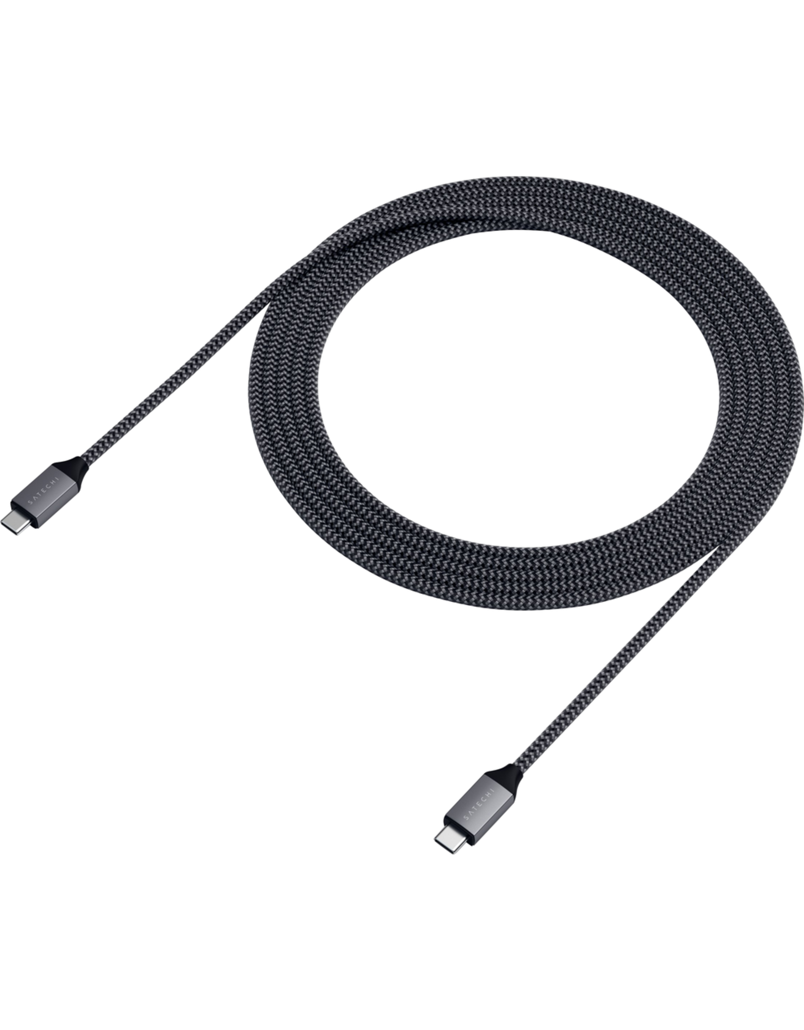 SATECHI SATECHI 100W USB-C TO USB-C CHARGING CABLE - SPACE GRAY
