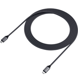 SATECHI SATECHI 100W USB-C TO USB-C CHARGING CABLE - SPACE GRAY