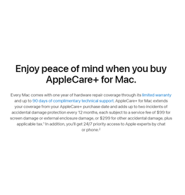 APPLE APPLECARE+ MAC MINI (M4)