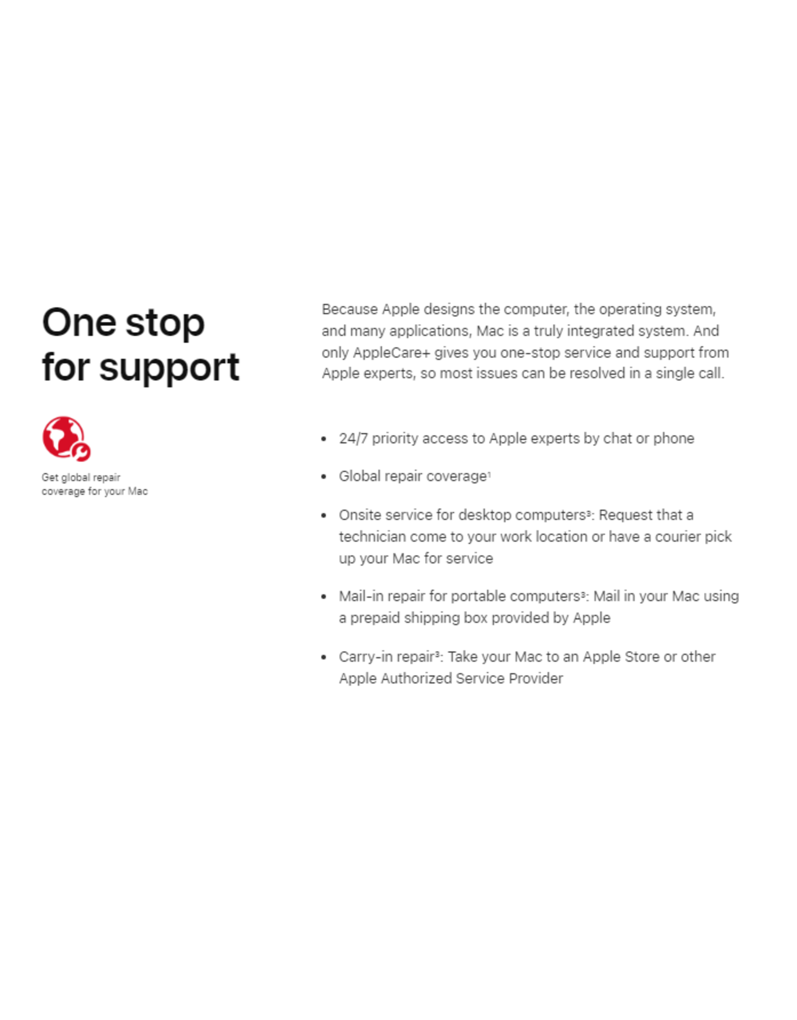 APPLE APPLECARE+ MAC MINI (M4)