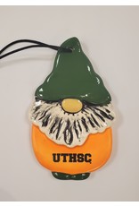 (REG. $24) GNOME CERAMIC UTHSC ORNAMENT