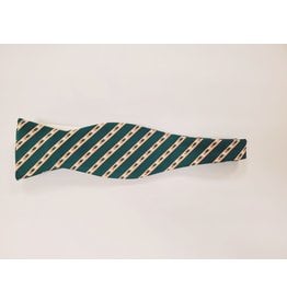 CHURCHILL UTHSC POLY BOW TIE - GREEN/ORANGE/WHITE