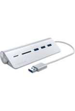 SATECHI SATECHI ALUMINIM USB 3.0 HUB & CARD READER SILVER